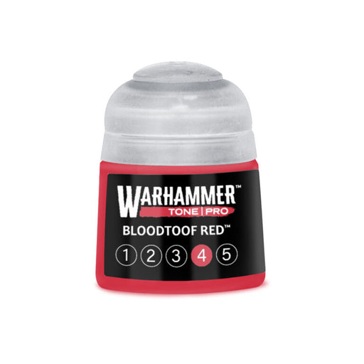 Paints and Paint Accessories Games Workshop - Warhammer Colour Tone Pro - Bloodtoof Red - 4 - 20-154 - Cardboard Memories Inc.