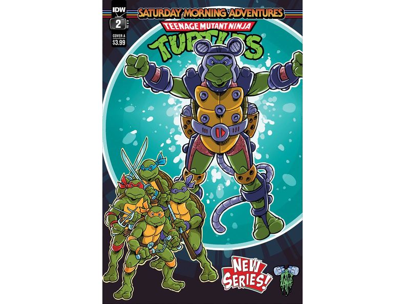 Comic Books IDW - TMNT Saturday Morning Adventures Continue 002 (Cond. VF-) - CVR A - 17993 - Cardboard Memories Inc.