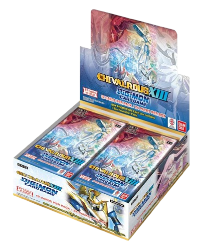 Bandai - Digimon - EX-13 - Chivalrous XIII - Trading Card Extra Booster Box - Pre-order