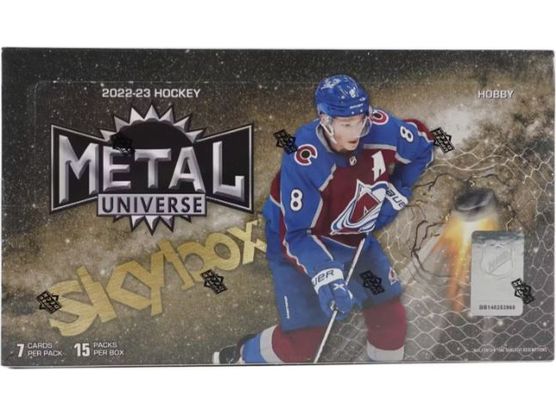 Sports Cards Upper Deck - 2022-23 - Skybox Metal Universe Hockey - Hobby Box - Cardboard Memories Inc.