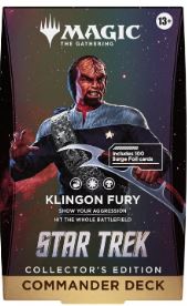 Magic the Gathering - Star Trek - Klingon Fury - Commander Deck - Collectors Edition - Pre-Order