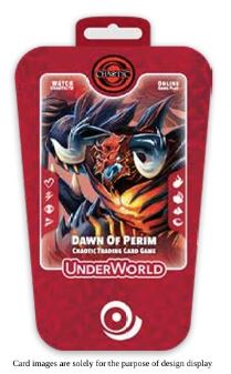 Trading Card Games Chaotic - Trading Card Game - Dawn of Perm - Secrets Decoded - Starter Deck - Underworld - Pre-Order - Cardboard Memories Inc.