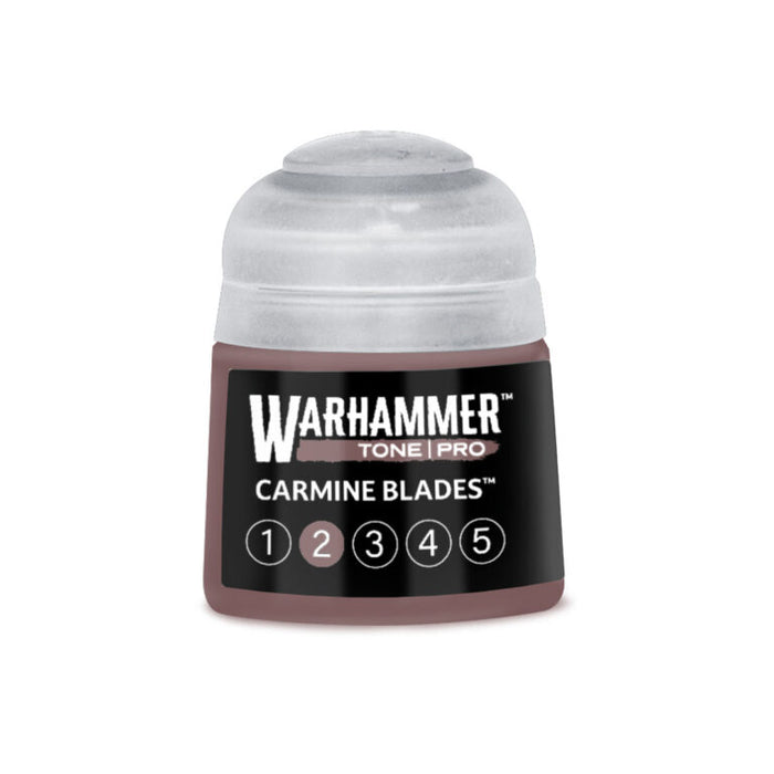 Paints and Paint Accessories Games Workshop - Warhammer Colour Tone Pro - Carmine Blades - 2 - 20-142 - Cardboard Memories Inc.
