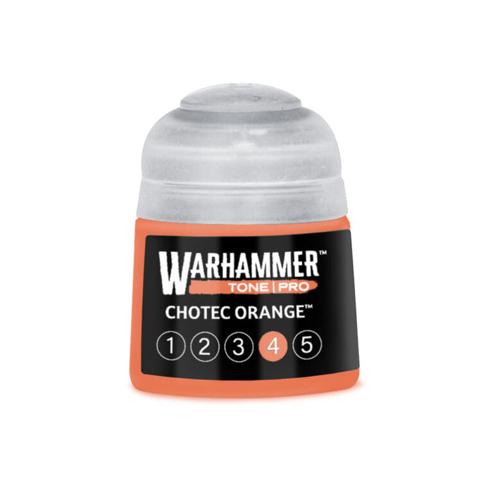 Paints and Paint Accessories Games Workshop - Warhammer Colour Tone Pro - Chotec Orange - 4 - 20-174 - Pre-Order - Cardboard Memories Inc.