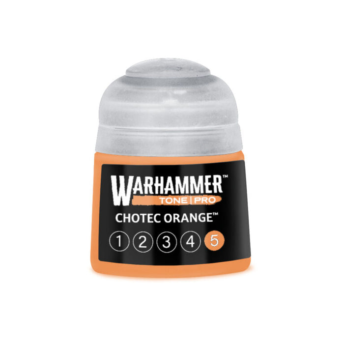 Paints and Paint Accessories Games Workshop - Warhammer Colour Tone Pro - Chotec Orange - 5 - 20-175 - Pre-Order - Cardboard Memories Inc.
