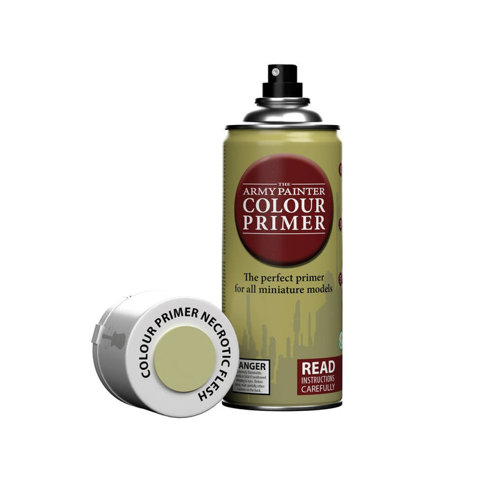 Paints and Paint Accessories Army Painter - Colour Primer - Necrotic Flesh - Paint Spray - Cardboard Memories Inc.