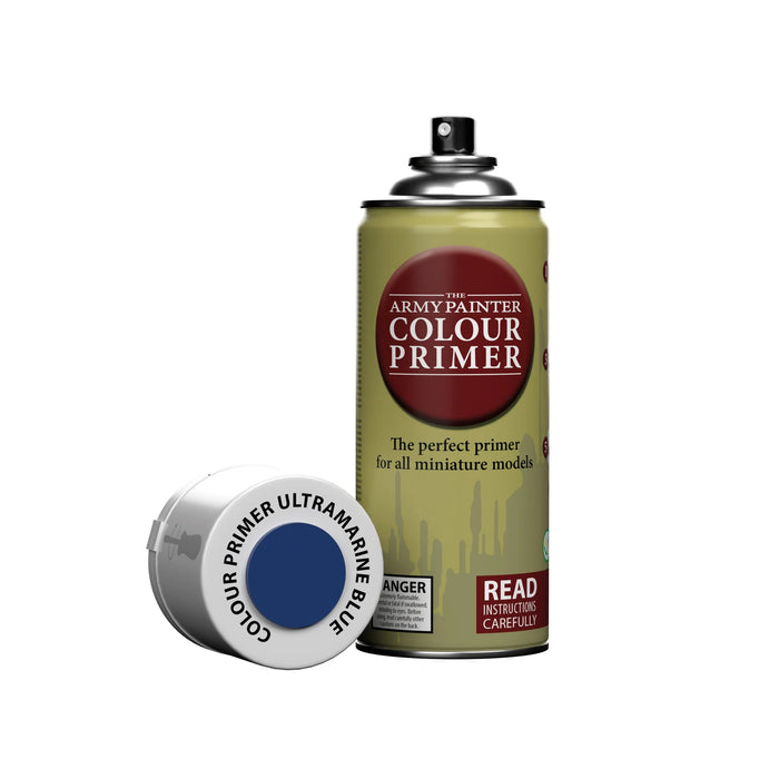 Paints and Paint Accessories Army Painter - Colour Primer - Ultramarine Blue - Paint Spray - Cardboard Memories Inc.