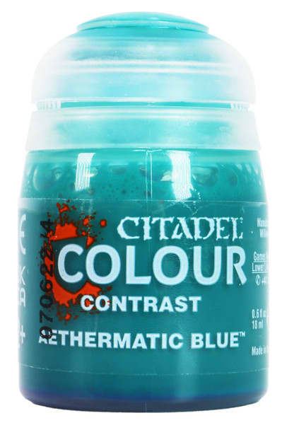 Paints and Paint Accessories Citadel Contrast - Aethermatic Blue - 29-41 - Cardboard Memories Inc.
