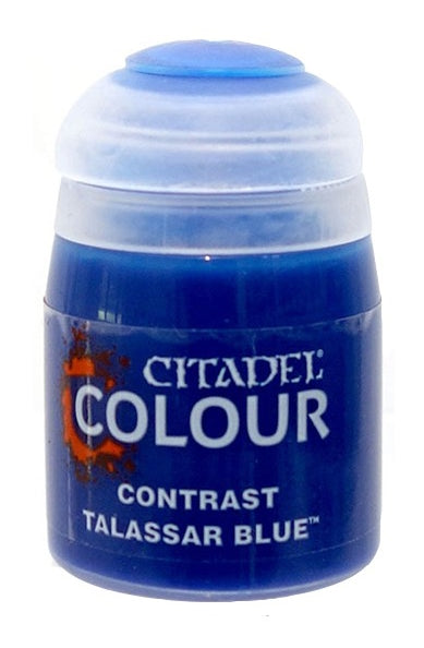 Paints and Paint Accessories Citadel Contrast Paint - Talassar Blue - 29-39 - Cardboard Memories Inc.