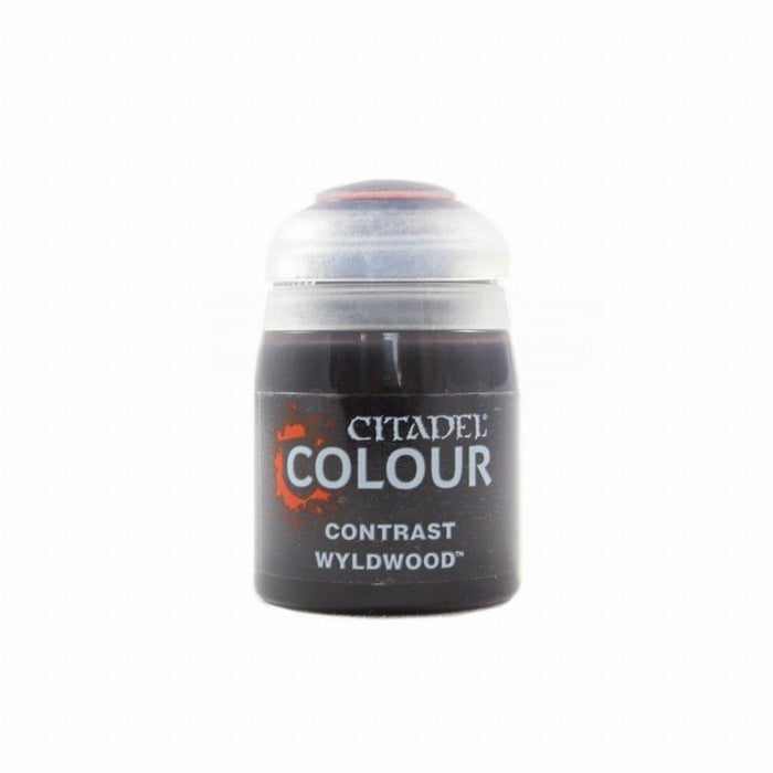 Paints and Paint Accessories Citadel Contrast Paint - Wyldwood - 29-30 - Cardboard Memories Inc.
