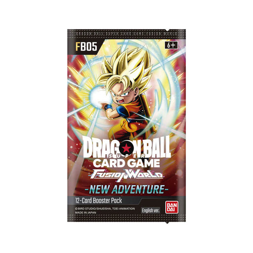 Trading Card Games Bandai - Dragon Ball Super - Fusion World 5 - New Adventure - Booster Pack - Cardboard Memories Inc.