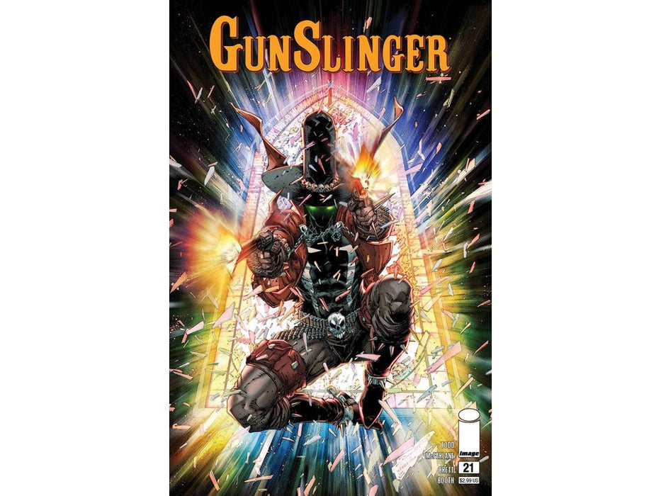 Comic Books Image Comics - Gunslinger Spawn 021 (Cond. VF-) Cover B Booth - 17893 - Cardboard Memories Inc.