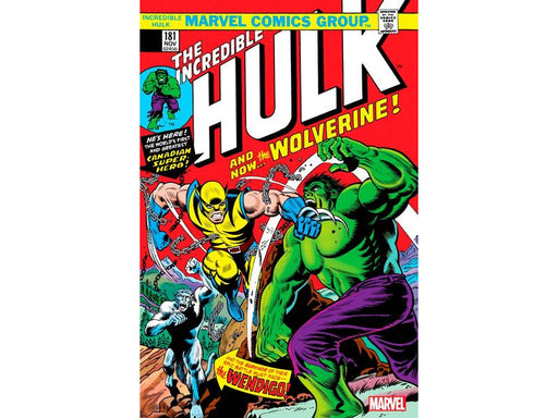 Comic Books Marvel Comics - Incredible Hulk 181 - Facsimile Edition - New PTG (Cond. VF-) - 18061 - Cardboard Memories Inc.