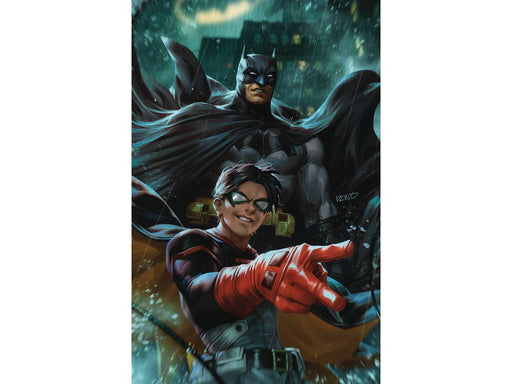 Comic Books DC Comics - Batman and Robin 007 Derrick Chew Card Stock Variant Edition (Cond. VF-) 21190 - Cardboard Memories Inc.