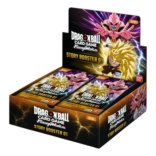 Trading Card Games Bandai - Dragon Ball Super - Fusion World - ST-01 - New Adventure - Vol 1 - Story Booster Box - Pre-Order August 21st 2026 - Cardboard Memories Inc.