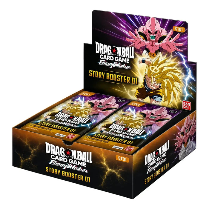 Trading Card Games Bandai - Dragon Ball Super - Fusion World - ST-01 - New Adventure - Vol 1 - Story Booster Box - Pre-Order August 21st 2026 - Cardboard Memories Inc.