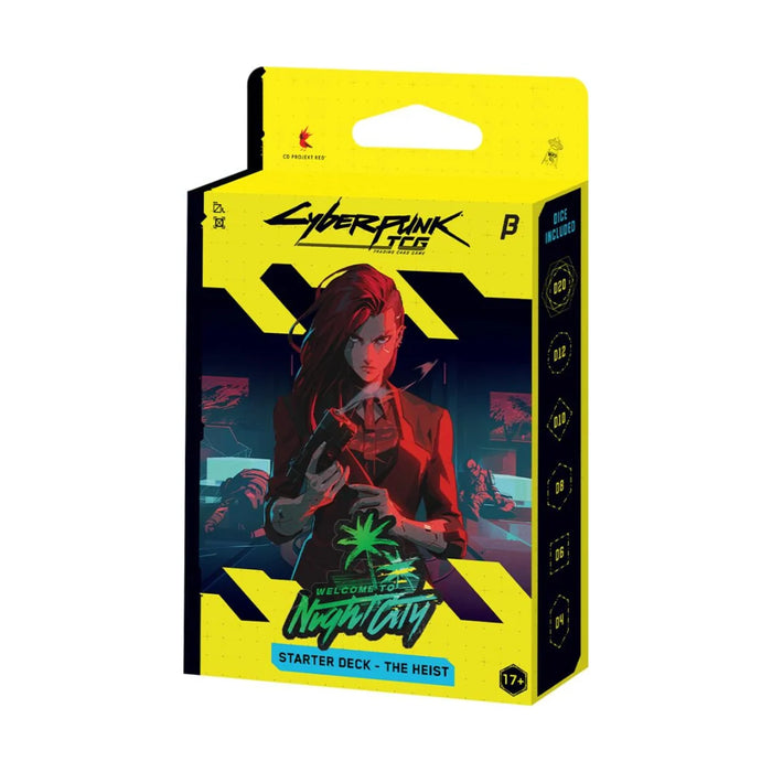 WeirdCo - Cyberpunk TCG - Welcome to Night City - The Heist - Beta Starter Deck