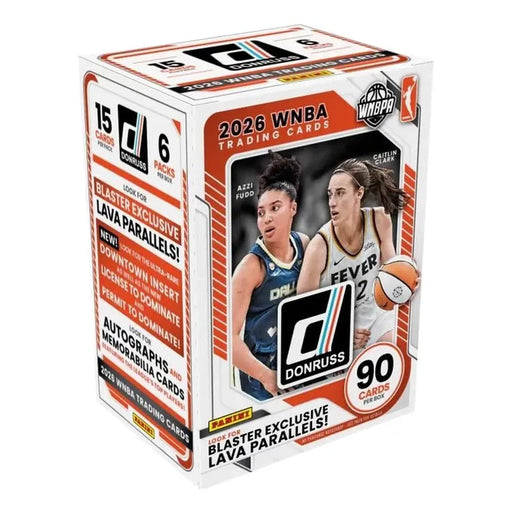 Sports Cards Panini - 2026 - WNBA Basketball - Donruss - Blaster Box - Cardboard Memories Inc.