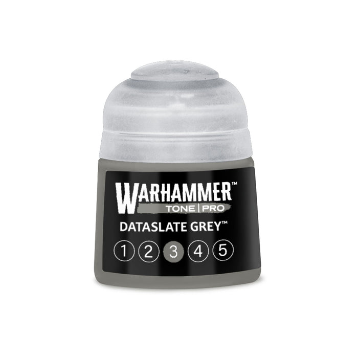 Paints and Paint Accessories Games Workshop - Warhammer Colour Tone Pro - Dataslate Grey - 3 - 20-103 - Pre-Order - Cardboard Memories Inc.