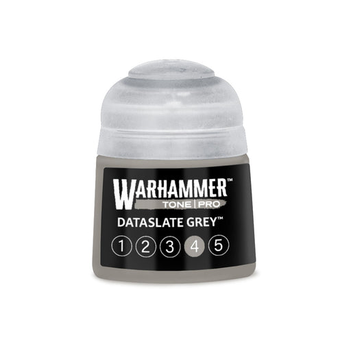 Paints and Paint Accessories Games Workshop - Warhammer Colour Tone Pro - Dataslate Grey - 4 - 20-104 - Pre-Order - Cardboard Memories Inc.