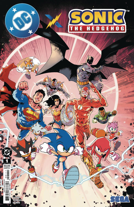 Comic Books DC Comics - DC x Sonic the Hedgehog (2025) 001 (Cond. FN+) - Cover A Variant Edition - 22652 - Cardboard Memories Inc.