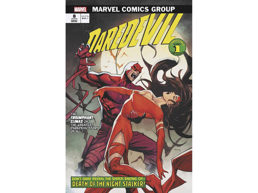 Comic Books Marvel Comics - Daredevil 008 (2023) (Cond. VF-) - Stephen Segovia Vampire Variant Edition - Cardboard Memories Inc.