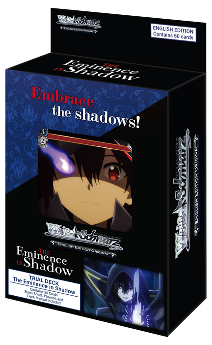 Bushiroad - Weiss Schwarz - The Eminence in Shadow - Trail Deck