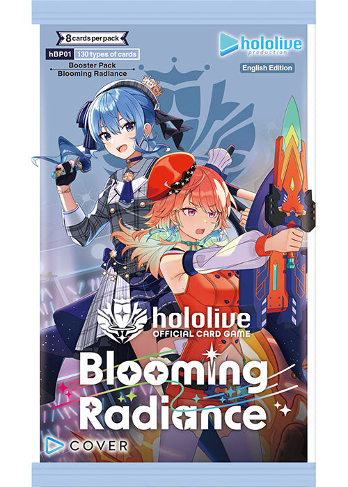 Trading Card Games Bushiroad - Hololive Card Game - Blooming Radiance - Booster Pack - Cardboard Memories Inc.