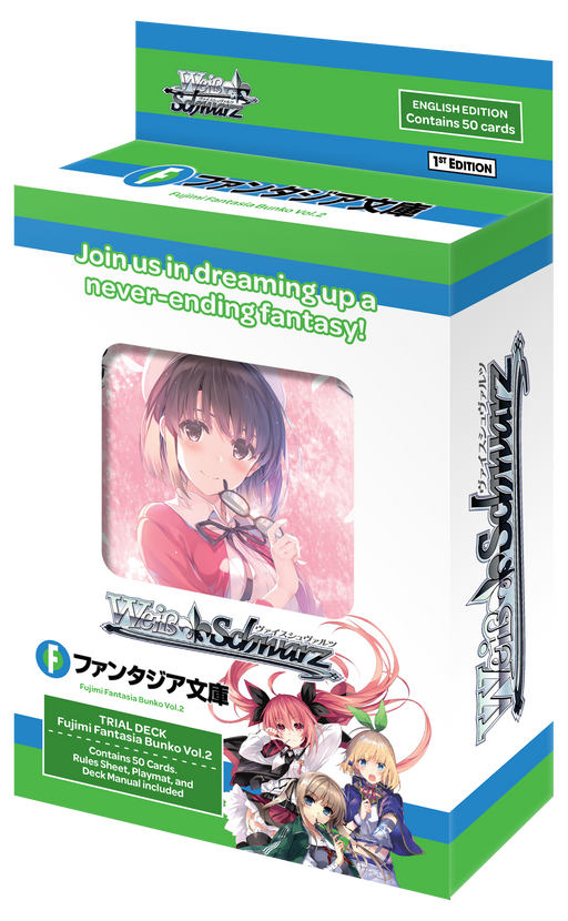 Trading Card Games Bushiroad - Weiss Schwarz - Fujimi Fantasia Bunko - Volume 2 - Trial Deck - Cardboard Memories Inc.