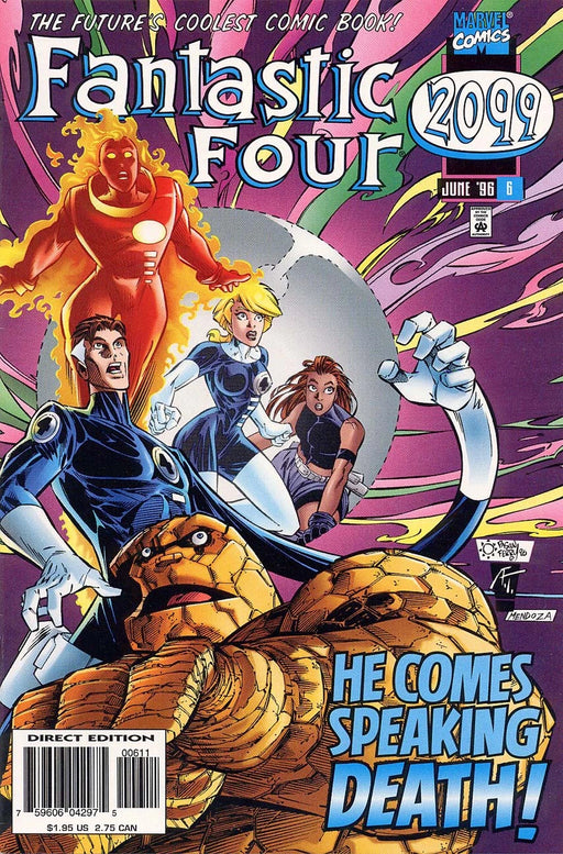 Comic Books Marvel Comics - Fantastic Four 2099 (1996) 006 (Cond. VF-) 21655 | Cardboard Memories Inc. 75960604297500611