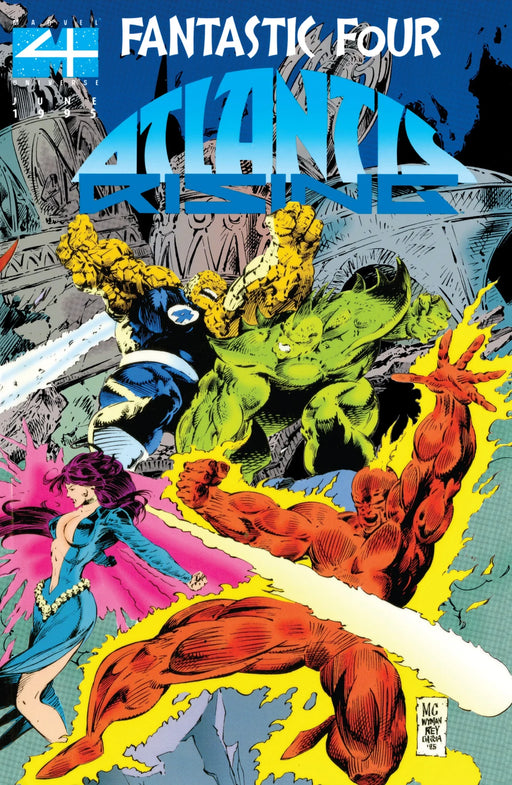 Comic Books Marvel Comics - Fantastic Four Atlantis Rising (1995) 001 (Cond. FN+) 21693 | Cardboard Memories Inc. 