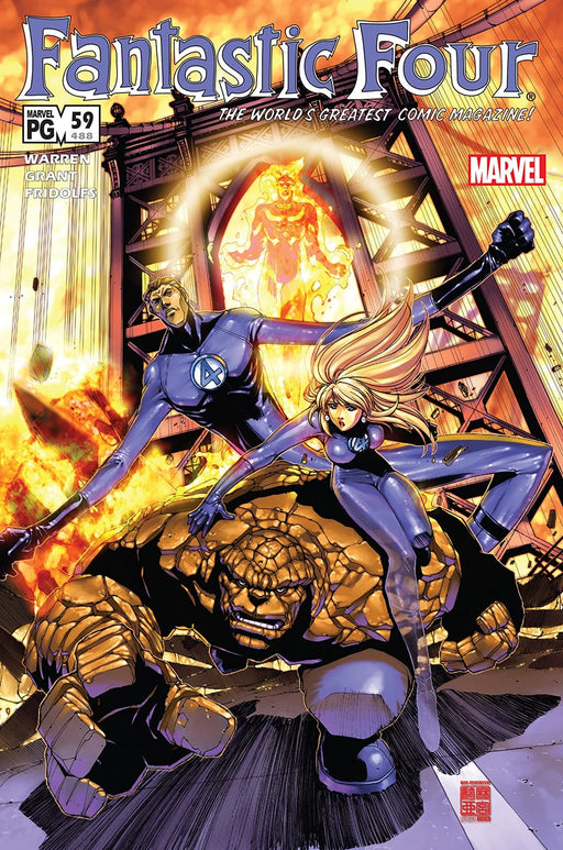 Comic Books Marvel Comics - Fantastic Four (1998 3rd Series) 059 (Cond. FN+) 21575 | Cardboard Memories Inc. 75960604456605911
