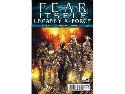 Comic Books Marvel Comics - Fear Itself Uncanny X-Force (2011) 001 (Cond. VG+) 21068 - Cardboard Memories Inc.