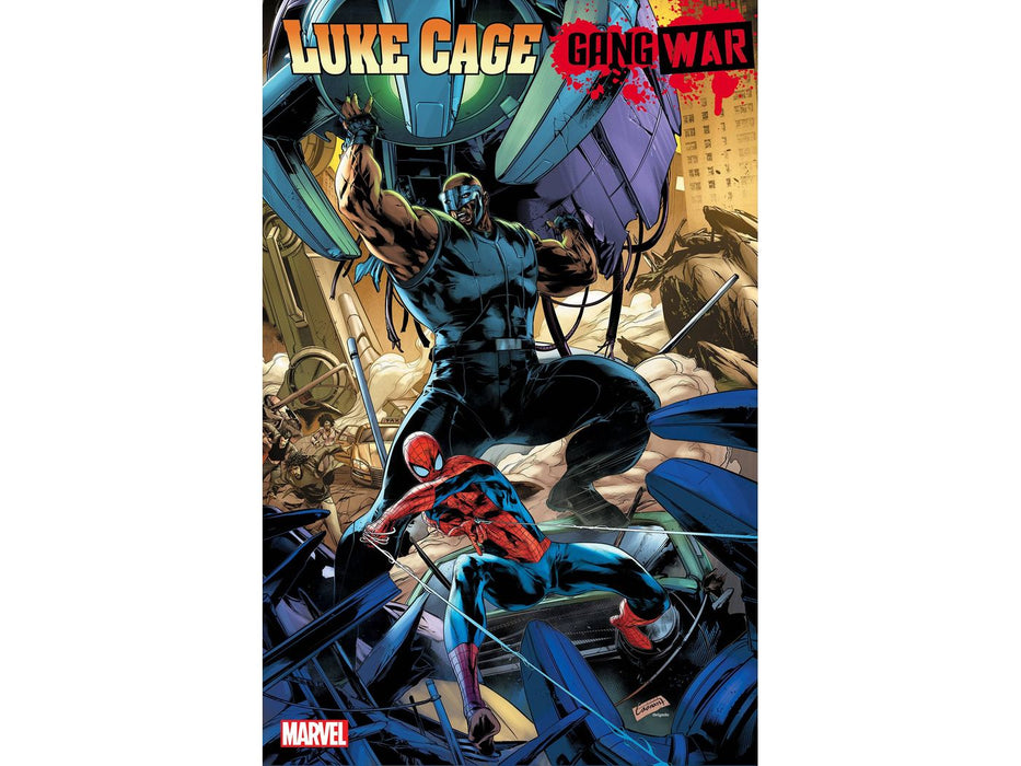 Comic Books Marvel Comics - Luke Cage Gang War 004 (Cond. VF-) 21233 - Cardboard Memories Inc.