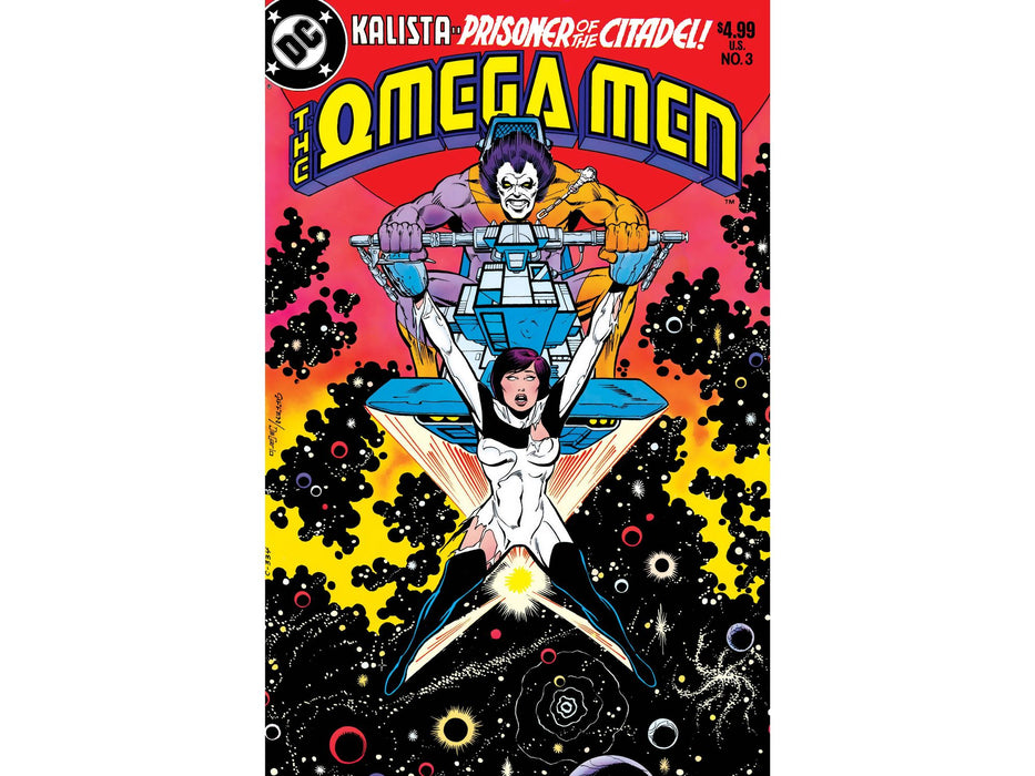 Comic Books DC Comics - Omega Men 003 Facsimile Edition (Cond VF-) - Giffen Decarlo Foil Variant Edition - 18311 - Cardboard Memories Inc.