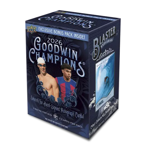 Sports Cards Upper Deck - 2026 - Goodwin Champions - Blaster Box - Cardboard Memories Inc.