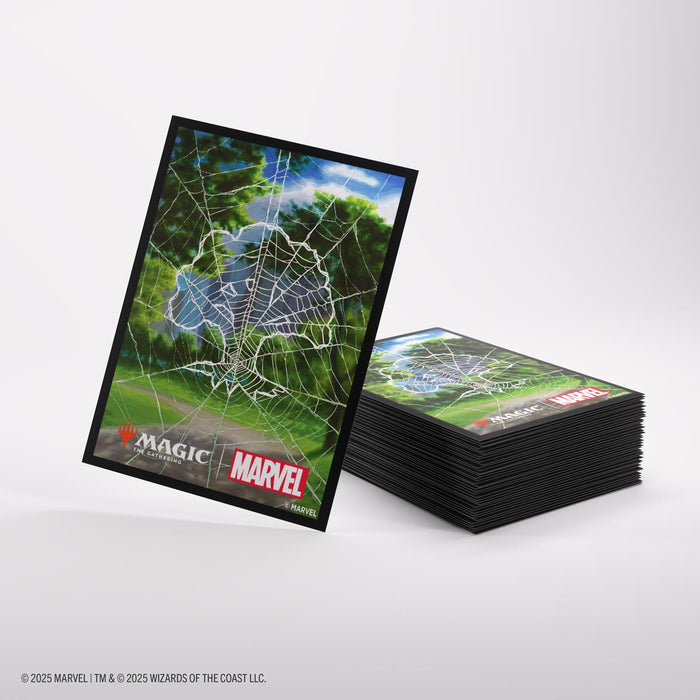 Gamegenic - Premium Art Sleeves - Standard Size - Spider-Man Forest