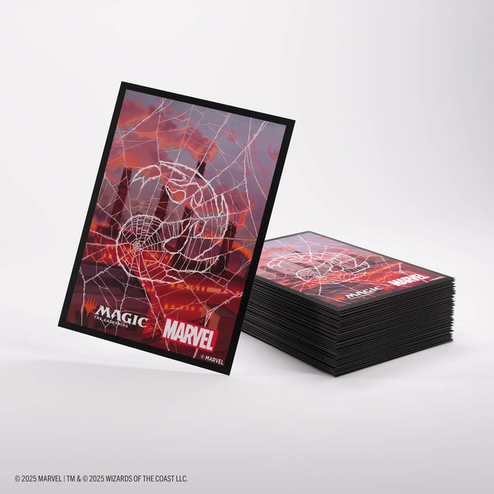 Gamegenic - Premium Art Sleeves - Standard Size - Spider-Man Mountain