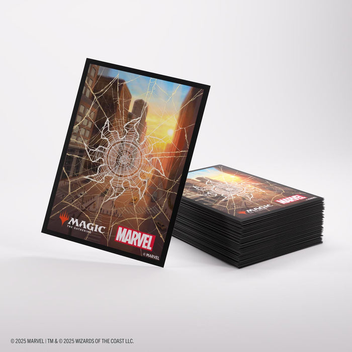 Gamegenic - Premium Art Sleeves - Standard Size - Spider-Man Plains