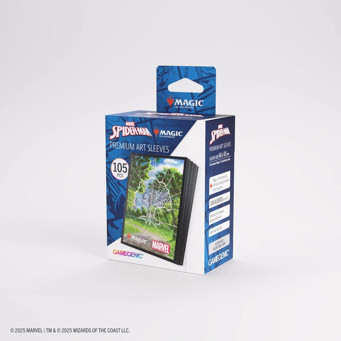 Gamegenic - Premium Art Sleeves - Standard Size - Spider-Man Forest