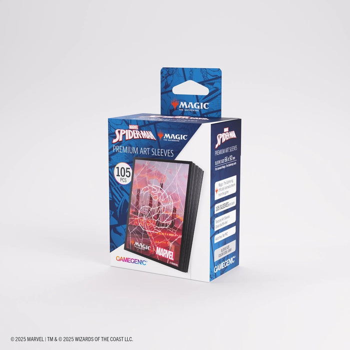 Gamegenic - Premium Art Sleeves - Standard Size - Spider-Man Mountain