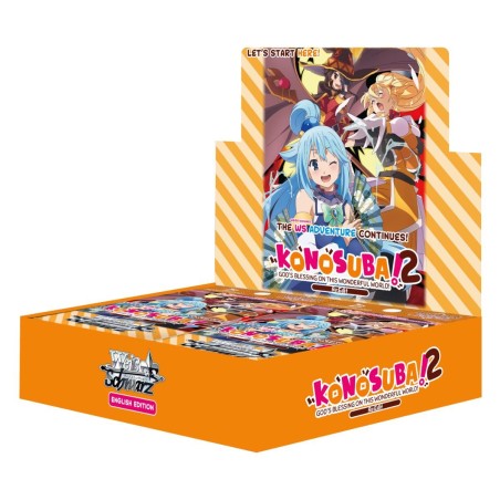 Trading Card Games Bushiroad - Weiss Schwarz - Konosuba - Gods Blessing on this World 2 RE:EDIT - Booster Box - Cardboard Memories Inc.