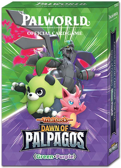 Trading Card Games Bushiroad - Palworld - Dawn of Palpagos - Green and Purple - Trail Deck - Cardboard Memories Inc.