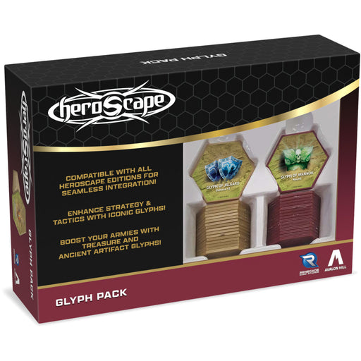 Collectible Miniature Games Renegade Game Studios - Heroscape - Glyph Pack - Cardboard Memories Inc.