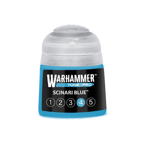 Paints and Paint Accessories Games Workshop - Warhammer Colour Tone Pro - Scinari Blue - 4 - 20-344 - Pre-Order - Cardboard Memories Inc.