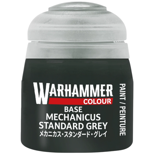 Paints and Paint Accessories Citadel Base - Mechanicus Standard Grey - 21-24 - Cardboard Memories Inc.
