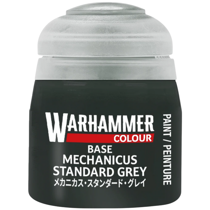 Paints and Paint Accessories Citadel Base - Mechanicus Standard Grey - 21-24 - Cardboard Memories Inc.