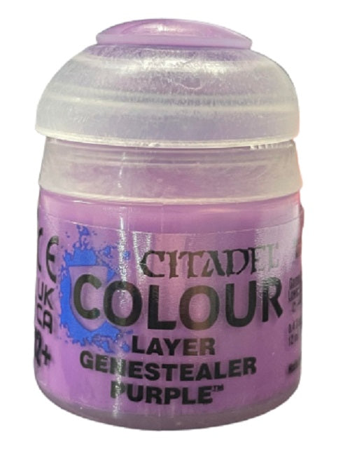 Paints and Paint Accessories Citadel Layer - Genestealer Purple 12ml - 22-10 - Cardboard Memories Inc.