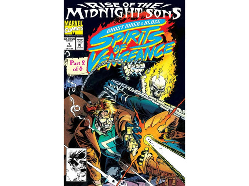 Comic Books Marvel Comics - Ghost Rider & Blaze Spirits of Vengeance (1992) 001 (Cond. FN-) 20113 - Cardboard Memories Inc.