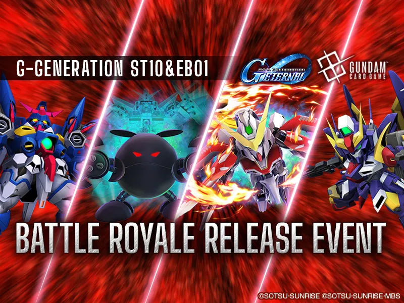 Trading Card Games Gundam - Eternal Nexus EB01 Release Event - Registration - 2:00PM - July 1st (LIMIT 1 PER PERSON) - Cardboard Memories Inc.